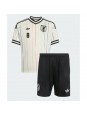 Japonsko Takumi Minamino #8 Venkovní dres pro děti MS 2026 Krátký Rukáv (+ trenýrky)